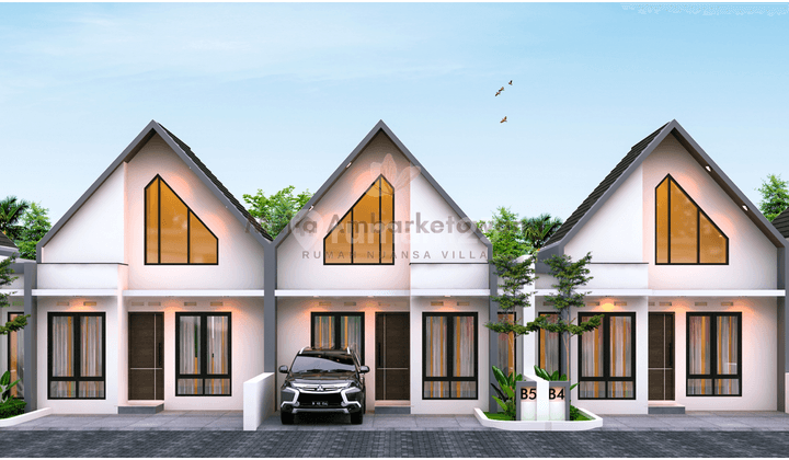 Rumah Di Yogyakarta Model Scandinavian Barat Kampus Umy 2