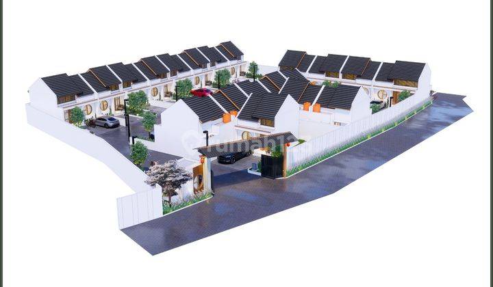 Rumah Murah Jogja 20 Menit ke Kota Dalam Cluster Desain Jepang 2