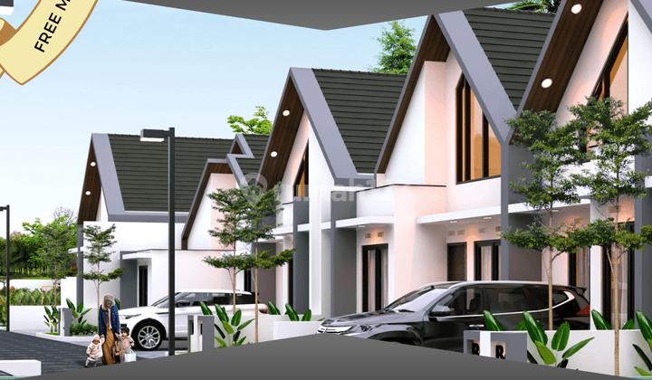 Dijual Rumah Modern, Lokasi Nyaman Dekat Rs Pku Muhammadiyah  1