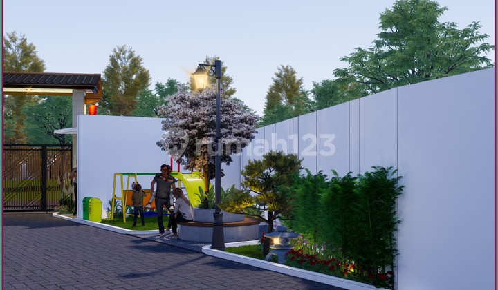 Rumah di Jogja Barat Ala Jepang Ada Pos Security Jalan Wates 2