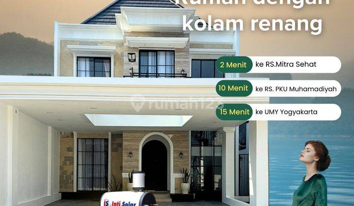 Jual Rumah Mewah 2 Lantai Desain Modern Di Pusat Kota Jogja 1