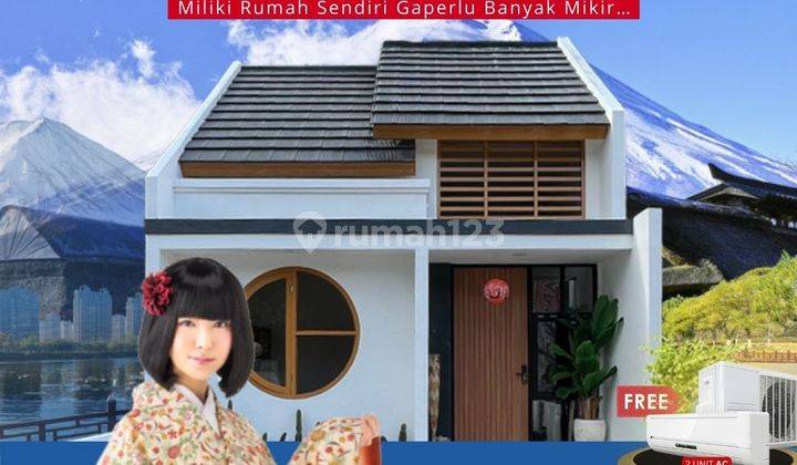 Jual Rumah Minimalis Bergaya Jepang Siap Huni di Jogja Barat 1