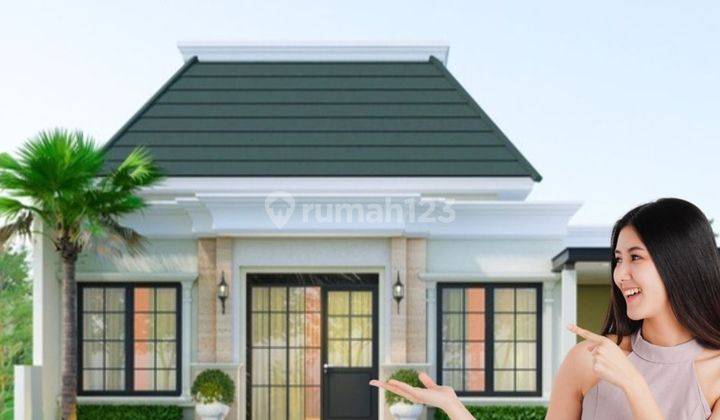 Jual Rumah 1 Lantai Murah Bergaya Amerika Klasik Di Jogja 1