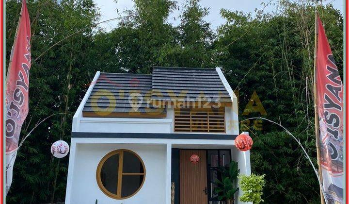 Rumah Murah di Jogja 20 Menit ke Kota Ada Taman Bermain Desain Jepang 1