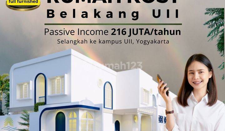 Dijual Rumah Kost Lingkungan Nyaman Dan Strategis Di Jogja Kota 1