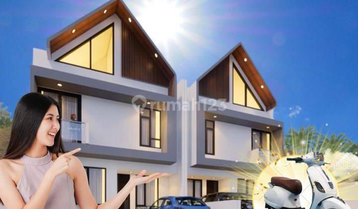 Jual Rumah Murah Minimalis Modern Bernuansa Villa 1