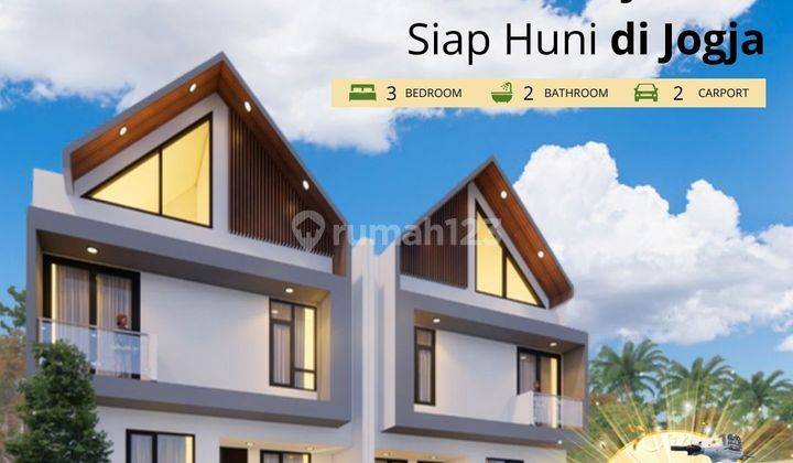 Jual Rumah 2 Lantai Murah Dan Siap Huni Di Jogja 1