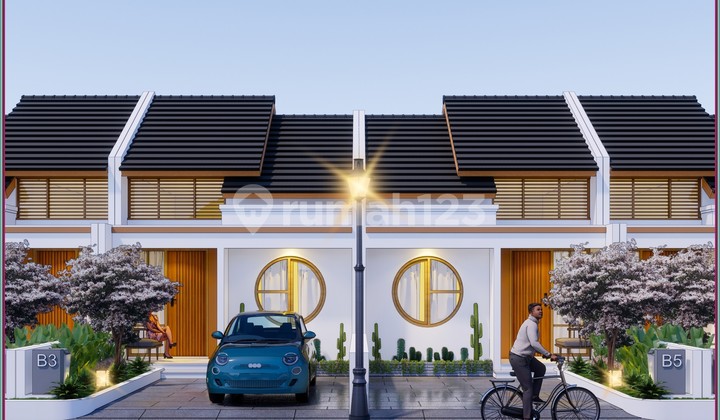 Affordable Japanese-Style House in Jogja, Wates Road Cluster 2