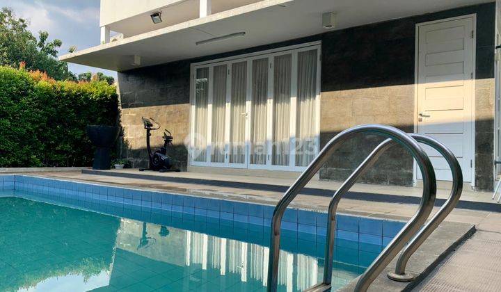 Sewa Rumah Mewah Furnished Private Pool Jagakarsa Jakarta Selatan 11