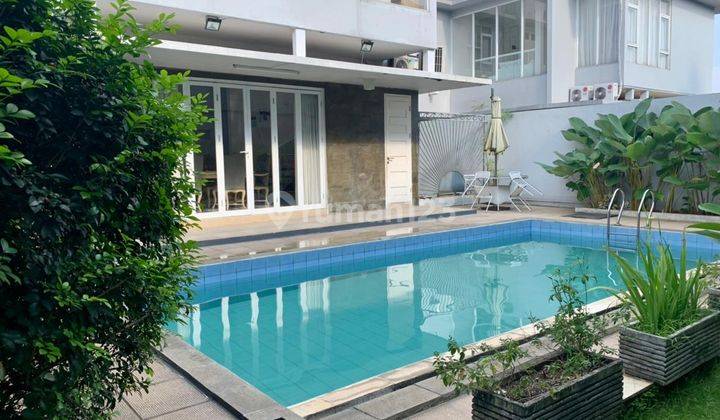 Sewa Rumah Mewah Furnished Private Pool Jagakarsa Jakarta Selatan 20