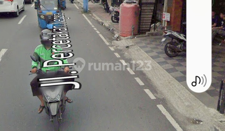 Ruko Percetakan Negara, Jakarta Pusat HGB 110 m2