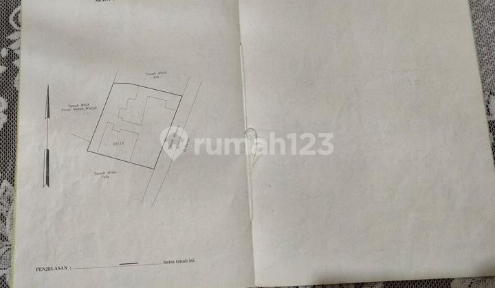 Land counted house on the main road in Baros, South Cimahi, Cimahi 2