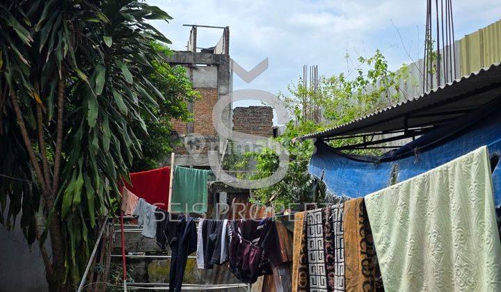 Tanah 430 m2 SHM di mainroad jl. veteran, Bandung bentuk gentong 1