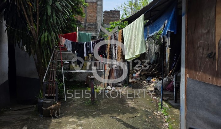 Tanah 430 m2 SHM di mainroad jl. veteran, Bandung bentuk gentong 2