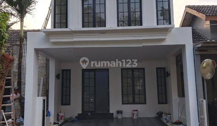 Dijual Rumah Brand New di Mahagoni Park Bintaro Depan Taman 1