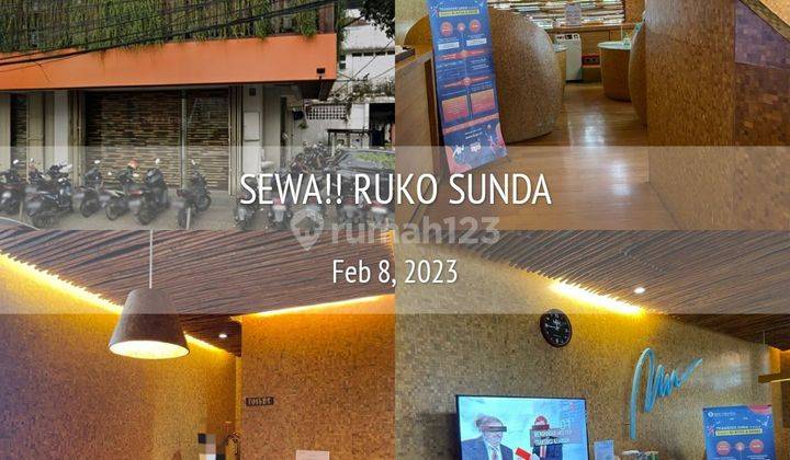 Sewa Ruko Jl.sunda 1