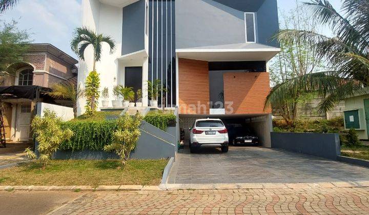 Dijual Rumah Mewah Full Furnished Dalam Cluster Elite Cibubur 1