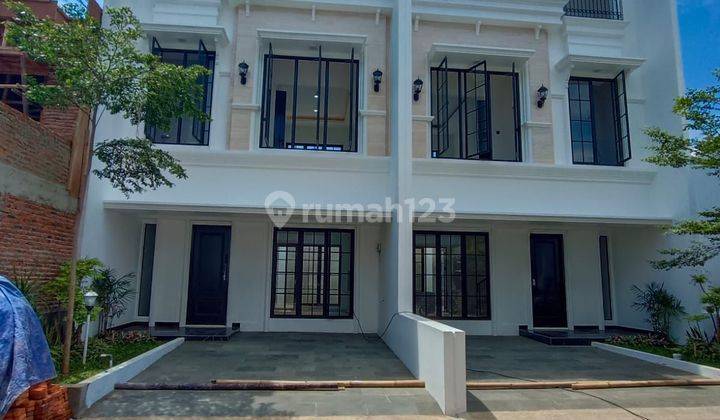 Rumah Baru 3 Lantai Design American Classic Dalam Cluster Onegate 2