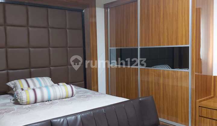kamar tidur apartmen puncak permai 2 br