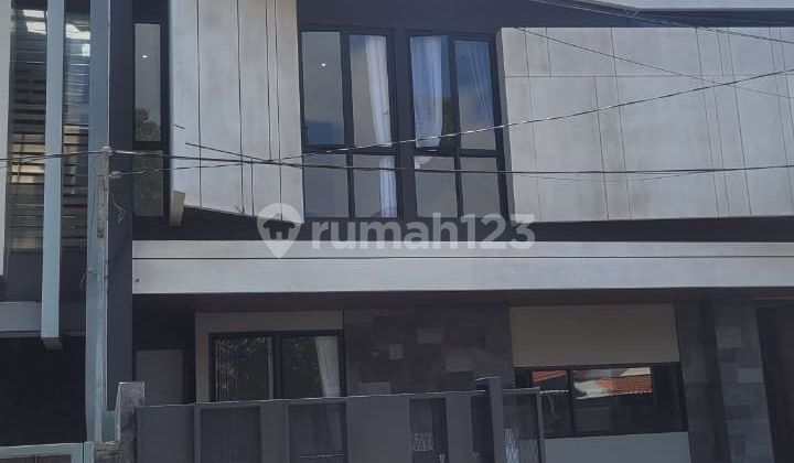 New Fresh Minimalist Modern House in Manyar Indah Surabaya 2
