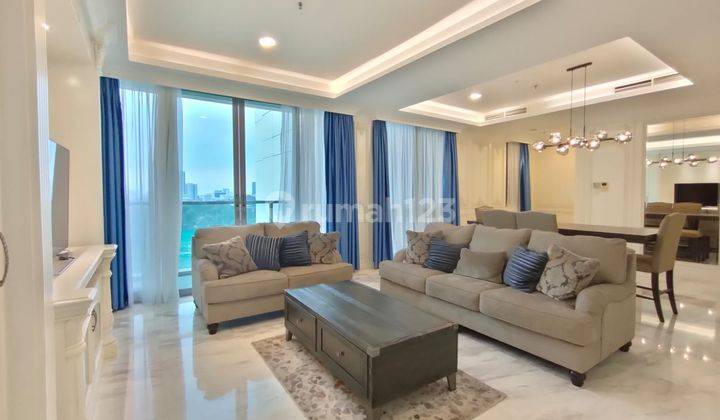 Dijual Murah Apartemen Senayan City Furnished Baru Dan Mewah 1