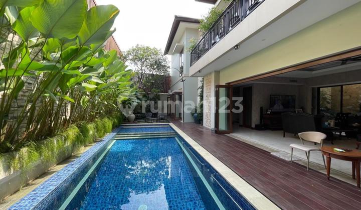Dijual – Rumah Bergaya Resort di Kemang, Bangka – Jakarta Selatan Dijual – Rumah Bergaya Resort di Kemang, Bangka – Jakarta Selatan