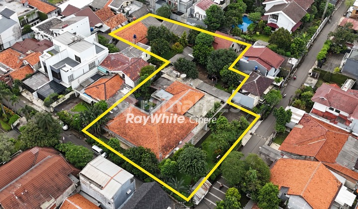 Land Counting House in Premium Location Near MRT in Cipete Suitable for Cluster