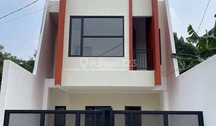 Rumah Baru Minimalis Modern di Krukut Akses Mudah ke Tol 1