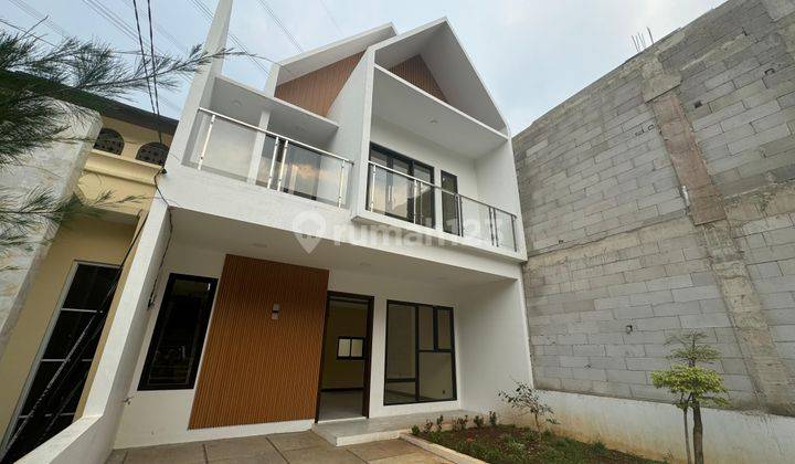 Rumah 2 Lantai di Rangkapan Jaya Scandinavian Style Akses Nempel Tol 2