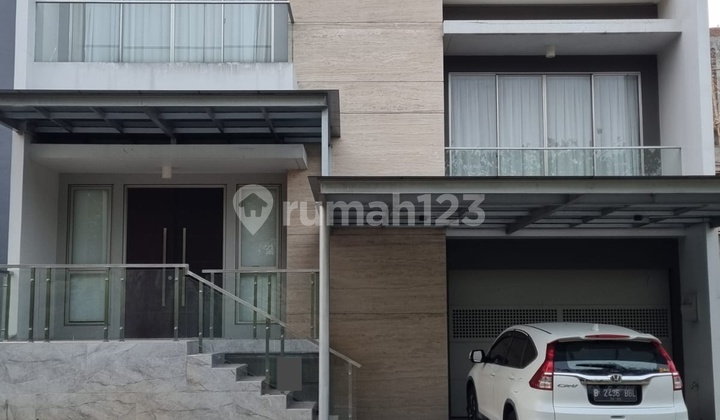 Dijual/disewakan Rumah Mewah Golf Island Uk 10x25 (2,5 Lt) Furnish Pantai Indah Kapuk