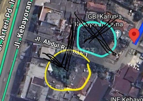 Jl. Abdul Rahman 1, Kebayoran Baru, kavling komersial, cocok utk kantor 1