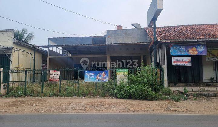 Dijual Tanah Dan Bangunan, Cocok Untuk Usaha Di Jln Raya Viktor 2