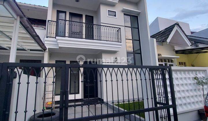 Brand New House Dengan Lokasi Strategis, Ada Taman, di Nusaloka  1