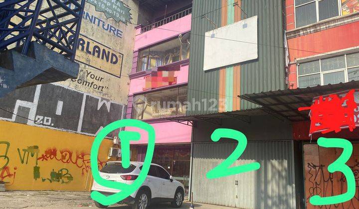 Dijual Atau Disewakan Ruko Gandeng 3 di Jalan Raya Serpong 1