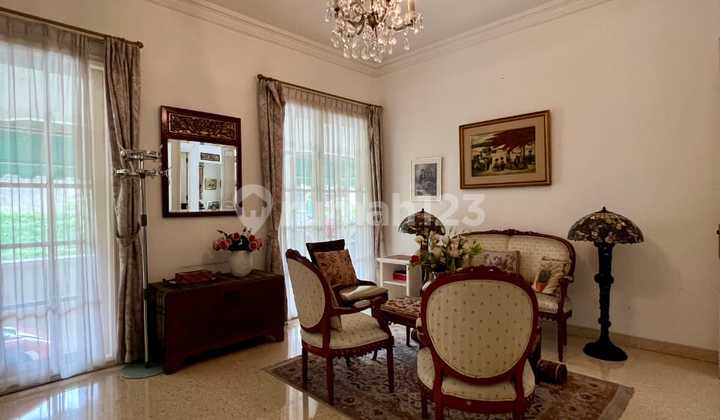 Rumah di Simprug Golf, Heritage House, Prime Area, Wide Road 2