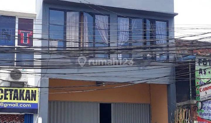 Dijual Ruko Pinggir Jalan 3 Lantai Ada Balkon Dekat Unpam 1