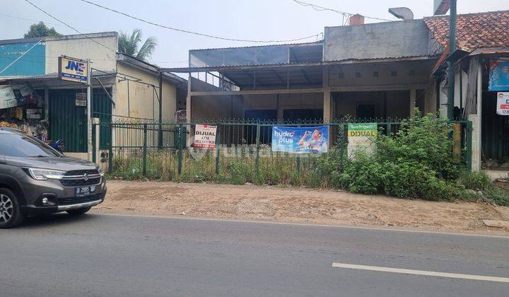 Dijual Tanah Dan Bangunan, Cocok Untuk Usaha Di Jln Raya Viktor 1