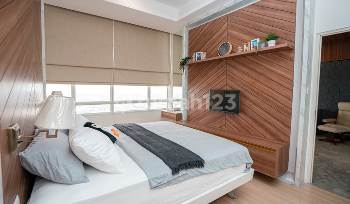 Dijual Apartemen Skandinavia Top Level Lt 37 Full Furnished No Elektronik Ready Siap Huni