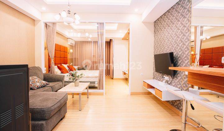 Apartemen 1br Full Furnished 15min Bandara Soekarno Hatta