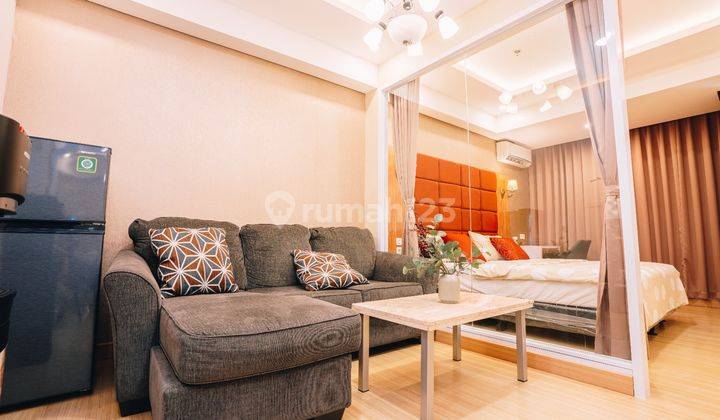 Apartemen 1 BR Fully Furnished Siap Huni Sebelah Tangcity Mall