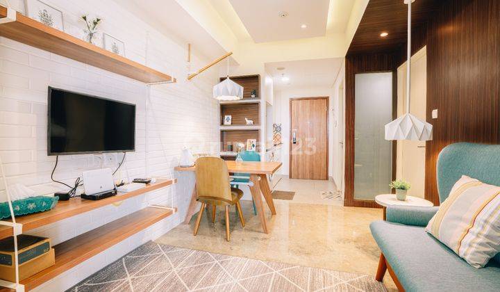 Apartemen 2 BR Full Furnished View Langsung Danau Dekat Bsd 1