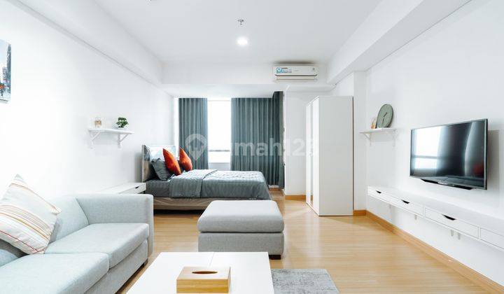 Apartement Tipe Studio Lt 25 Siap Huni Furnished Lengkap 1