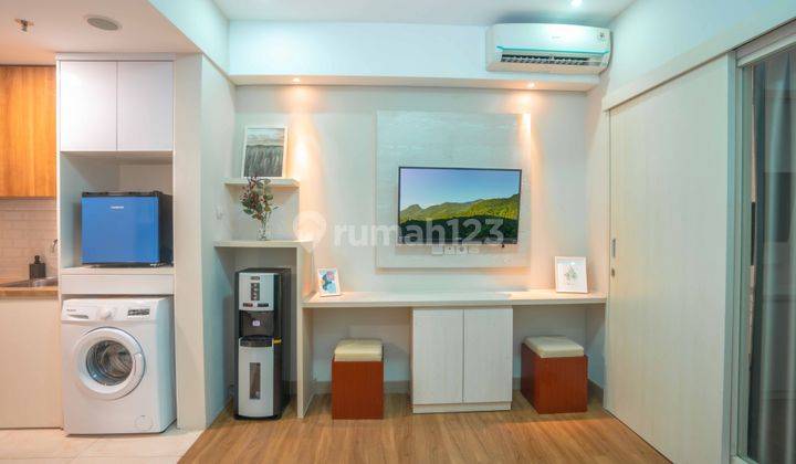 Sewa Apartement Skandinavia 1 BR Fully Furnished Dekat Bintaro 1