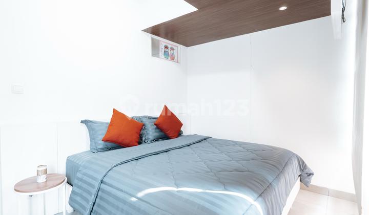 Apartemen Skandinavia Ekslusif 2BR Furnished Lengkap Dekat BSD City Tangerang