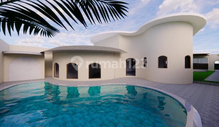 Off Plan Project - Elegant Curved Design Villa In Banjar