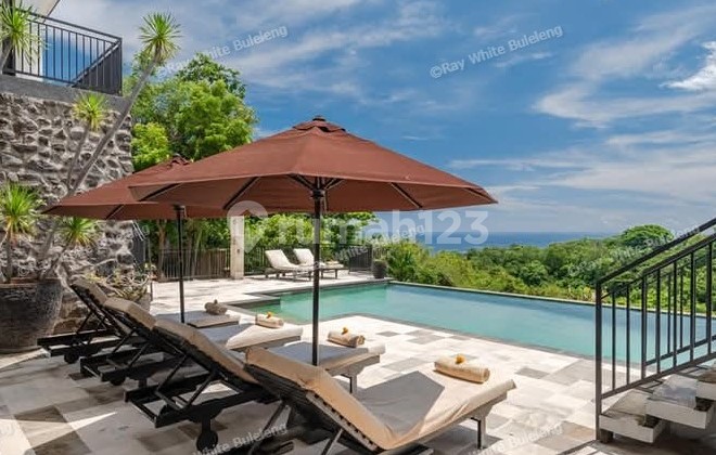 Serene Villa with Ocean & Forest Views - Tranquil Luxury Living