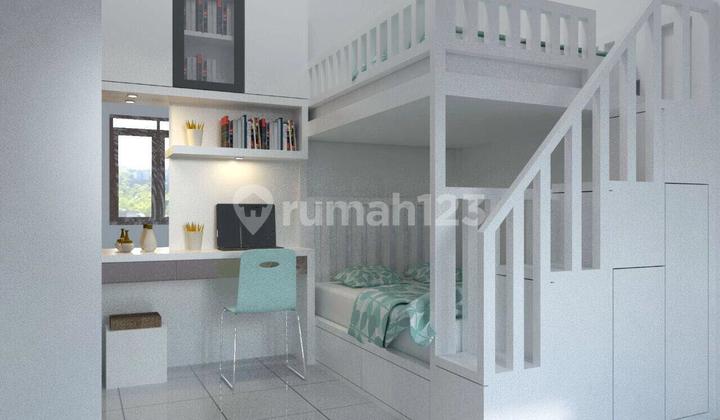 House Below Market Price Semi Furnished 2 Floors Main Road Mekarwangi 2