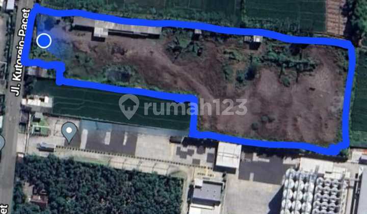 Tanah Siap Bangun Nol Jalan Raya Kabupaten Mojokerto