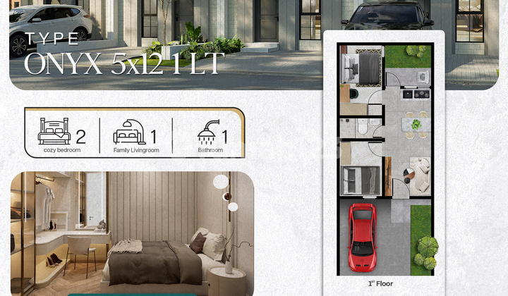 RUMAH BARU GRESS NORTH HOUSTON MANSION NINE