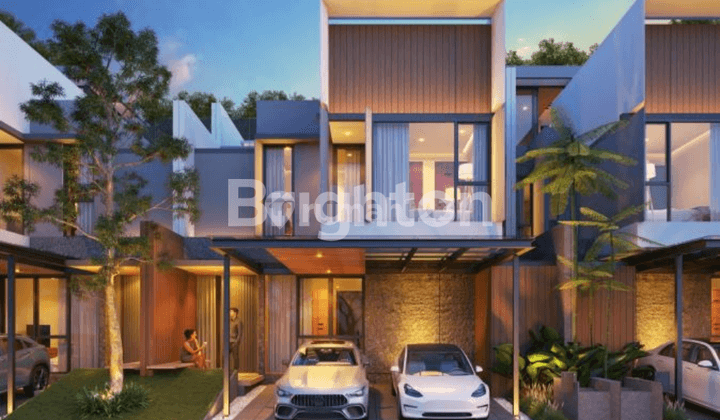 RUMAH CLULSTER DI KAWASAN ELITE SURABAYA BARAT FREE SMART HOME 1